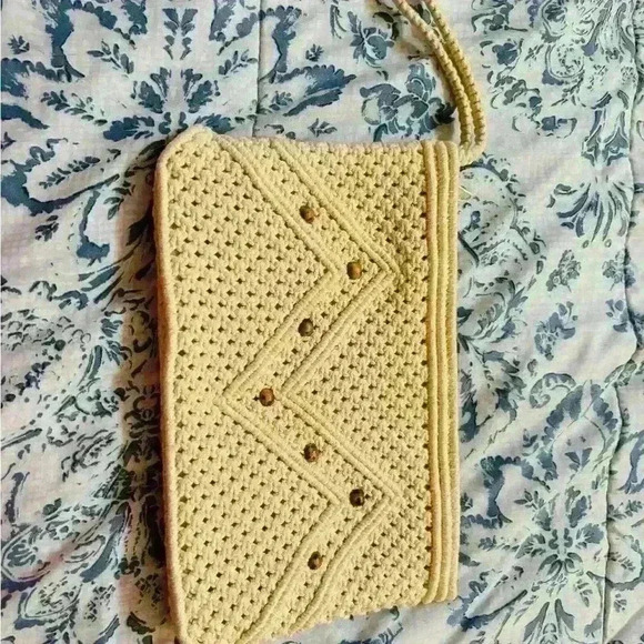 Clutch boho style purse - Picture 2 of 5